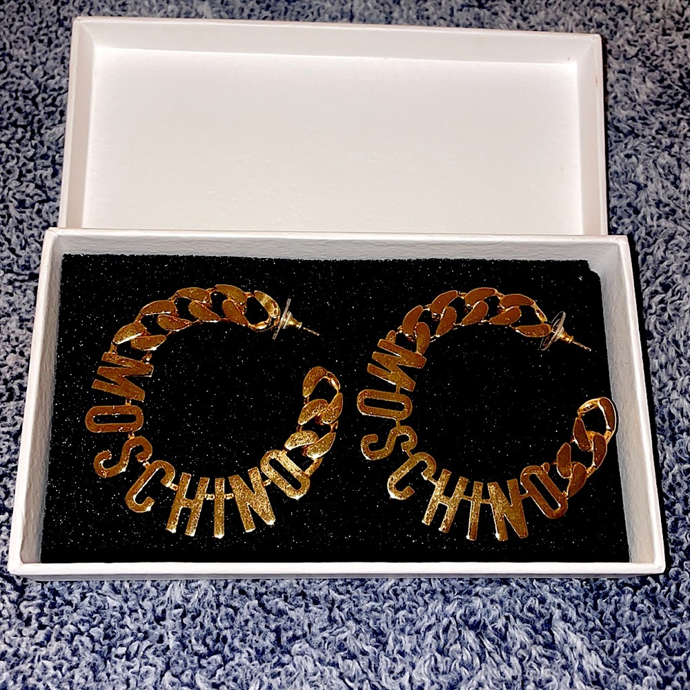 Moschino Hoop Earrings